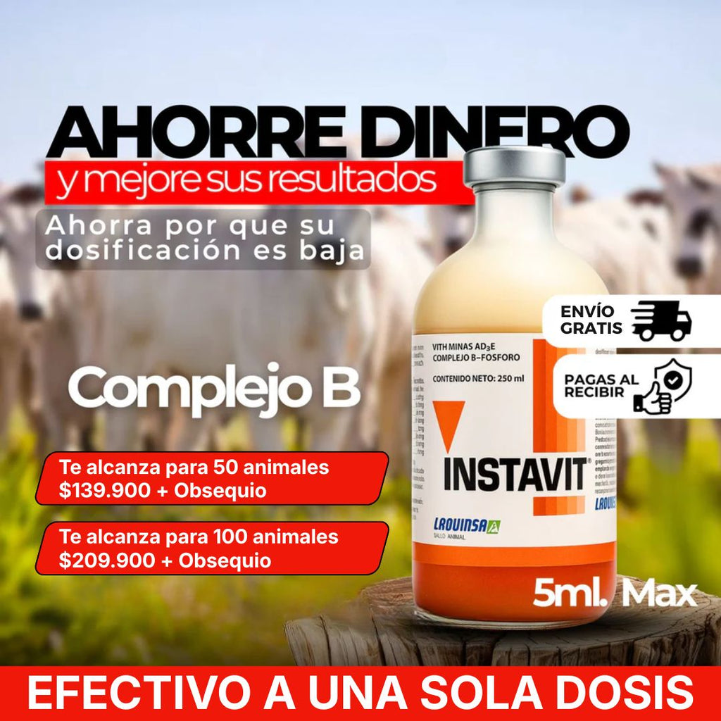 Instavit | Multivitamínico efectivo a una sola dosis🔻